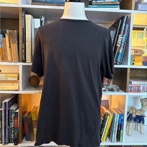 rag & bone Black Short Sleeve Tee